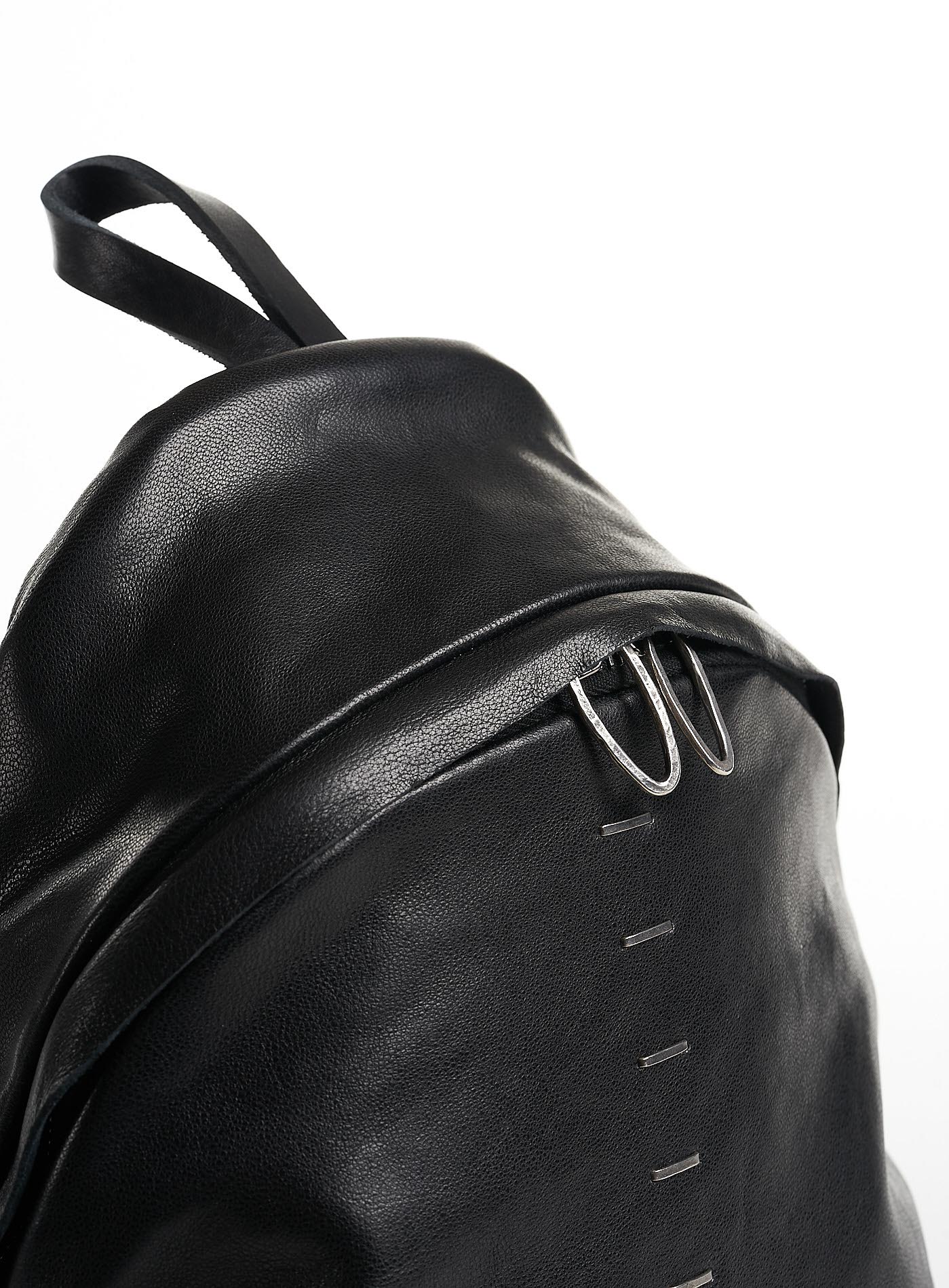 daniele basta leather and silver bags - DETAIL